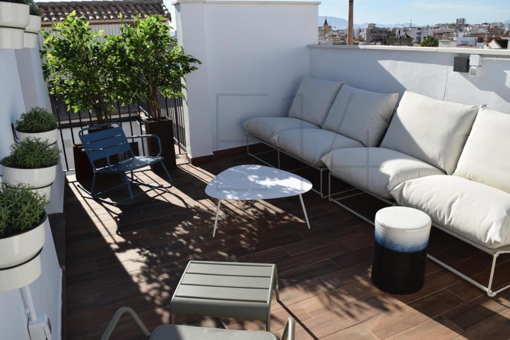 Apartamento Con Terraza Centro Málaga Eksteriør bilde